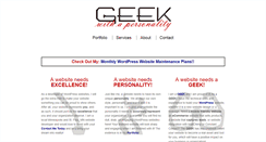 Desktop Screenshot of geekwap.com