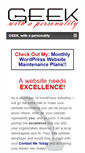 Mobile Screenshot of geekwap.com